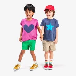 Primary.com $10 And Under Heart Tee In Orchid