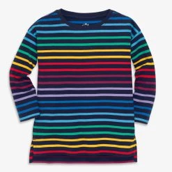 Primary.com Long Sleeve Legging Tee In Rainbow Stripe $10 And Under