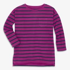 Primary.com Long Sleeve Legging Tee In Stripe