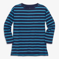 Primary.com Long Sleeve Legging Tee In Stripe