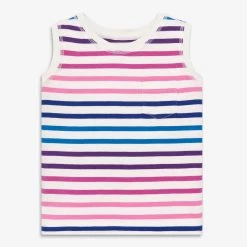 Primary.com $10 And Under Baby Pocket Tank In Tonal Stripes
