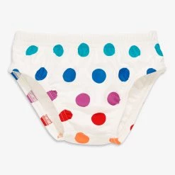 Primary.com Swim Bottoms Swim Diaper In Rainbow Dot
