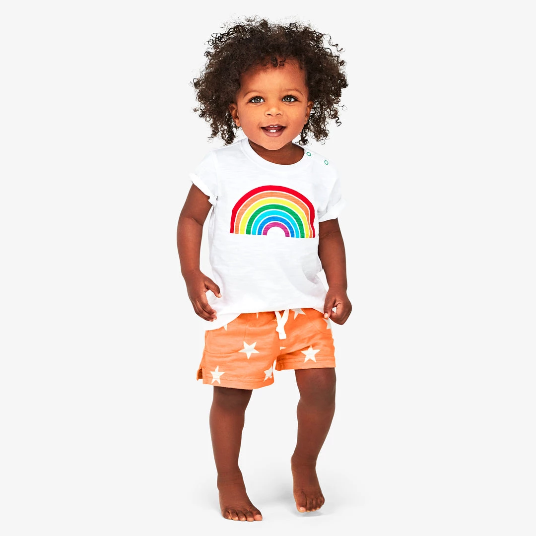 Primary.com Baby Rainbow Graphic Tee 7 Primary.com Baby Rainbow Graphic Tee