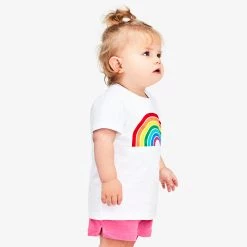 Primary.com Baby Rainbow Graphic Tee