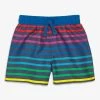 Primary.com Baby Swim Trunk In Rainbow Stripe 2 Primary.com Baby Swim Trunk In Rainbow Stripe
