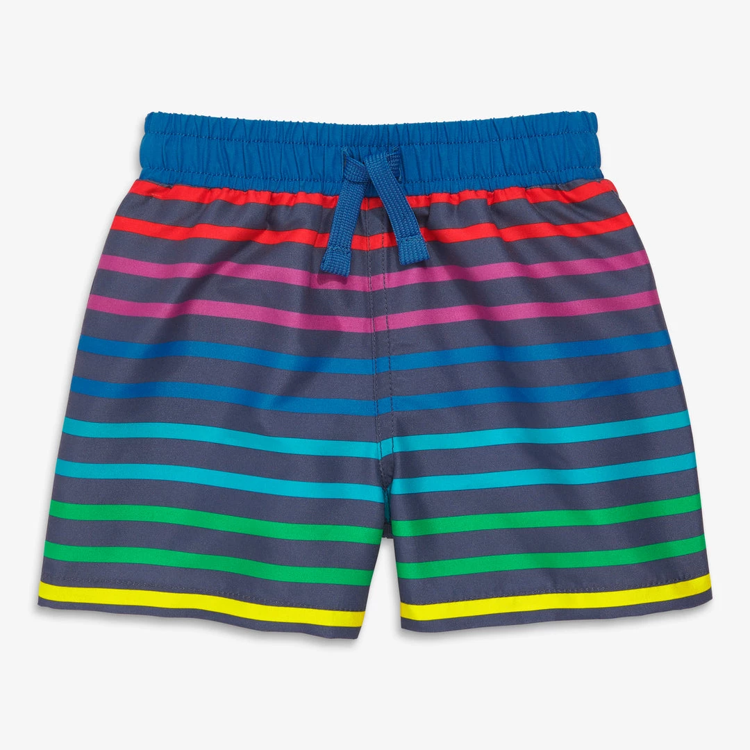 Primary.com Baby Swim Trunk In Rainbow Stripe 3 Primary.com Baby Swim Trunk In Rainbow Stripe