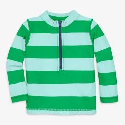 Primary.com $10 And Under Baby Rash Guard In Rugby Stripe