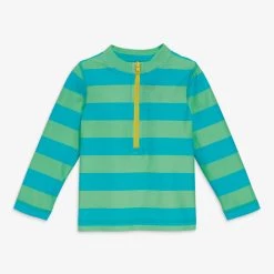 Primary.com $10 And Under Baby Rash Guard In Rugby Stripe 11 Primary.com $10 And Under Baby Rash Guard In Rugby Stripe