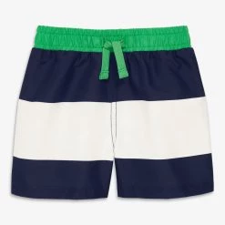 Primary.com Baby Swim Trunk In Rugby Stripe