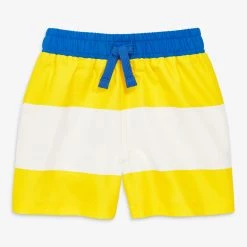 Primary.com Baby Swim Trunk In Rugby Stripe