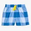 Primary.com Baby Swim Trunk In Gingham 1 Primary.com Baby Swim Trunk In Gingham