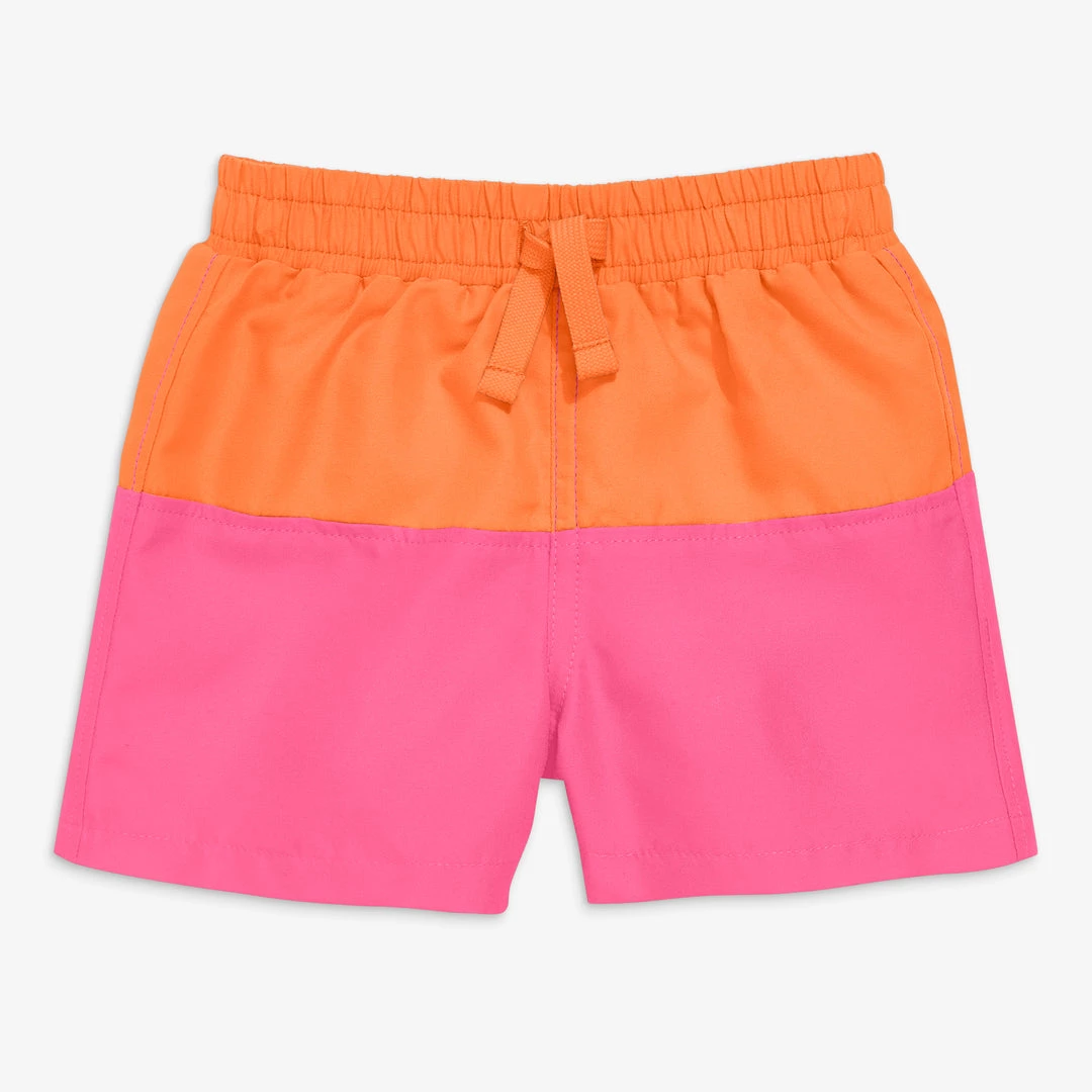 Primary.com Baby Swim Trunk In Color Blocking Swim Bottoms 6 Primary.com Baby Swim Trunk In Color Blocking Swim Bottoms