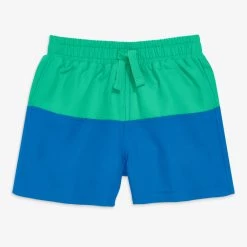 Primary.com Baby Swim Trunk In Color Blocking Swim Bottoms