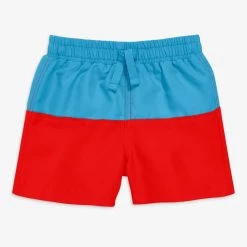 Primary.com Baby Swim Trunk In Color Blocking Swim Bottoms