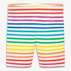Primary.com Bike Short In Rainbow Stripe