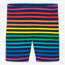 Primary.com Bike Short In Rainbow Stripe