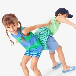 Primary.com $10 And Under Bike Short In Stripe 13 Primary.com $10 And Under Bike Short In Stripe