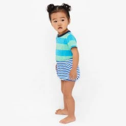 Primary.com $10 And Under Baby Bloomer In Stripe 17 Primary.com $10 And Under Baby Bloomer In Stripe