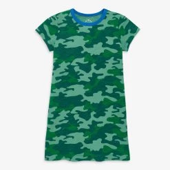 Primary.com T-shirt Dress In Camo