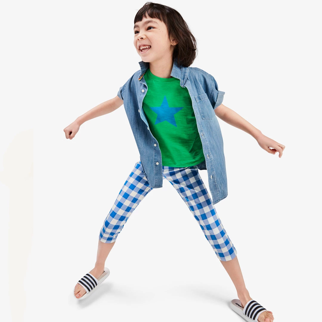 Primary.com Capri Legging In Gingham 3 Primary.com Capri Legging In Gingham