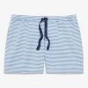 Primary.com Loungewear Grown-ups Drawstring Lounge Short In Stripe 1 Primary.com Loungewear Grown-ups Drawstring Lounge Short In Stripe