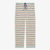 Primary.com Loungewear Grown-ups Drawstring Lounge Pant In Rainbow Stripe