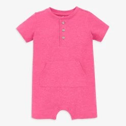 Primary.com Baby Heathered Henley Shortie $10 And Under