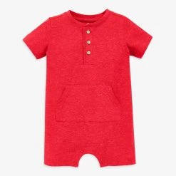 Primary.com Baby Heathered Henley Shortie $10 And Under