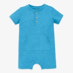 Primary.com Baby Heathered Henley Shortie $10 And Under