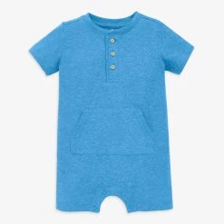Primary.com Baby Heathered Henley Shortie $10 And Under