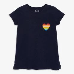 Primary.com Clearance Legging Tee In Rainbow Graphic