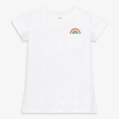Primary.com $10 And Under Short Sleeve Legging Tee In Rainbow Graphic