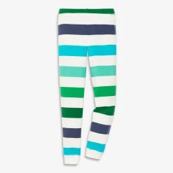 Primary.com Kids Organic PJ Pant In Bold Tonal Stripe