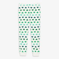 Primary.com $10 And Under Kids Organic PJ Pant In Lucky Clovers