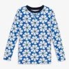 Primary.com Kids Organic PJ Top In Cutout Flowers $10 And Under