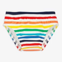 Primary.com Swim Bottoms Swim Diaper In Rainbow Stripe