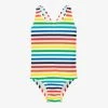 Primary.com Swimsuit In Rainbow Stripe