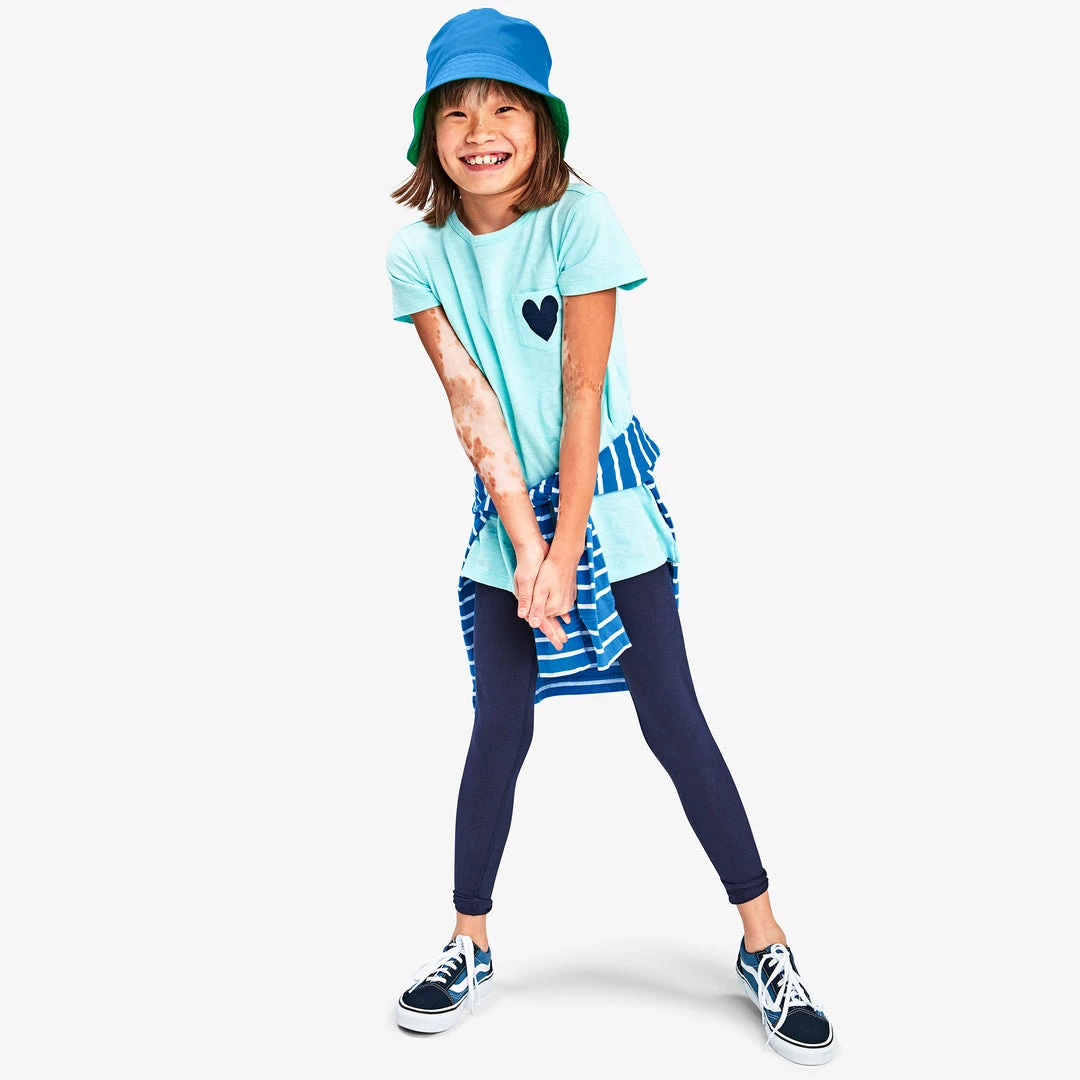 Primary.com $10 And Under Short Sleeve Legging Tee In Heart 5 Primary.com $10 And Under Short Sleeve Legging Tee In Heart