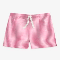 Primary.com Kids Drawstring Lounge Short In Stripe