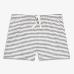 Primary.com Kids Drawstring Lounge Short In Stripe
