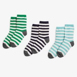 Primary.com Crew Sock 3-pack In Stripe $10 And Under