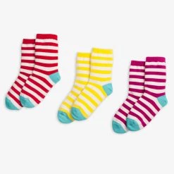 Primary.com Crew Sock 3-pack In Stripe $10 And Under
