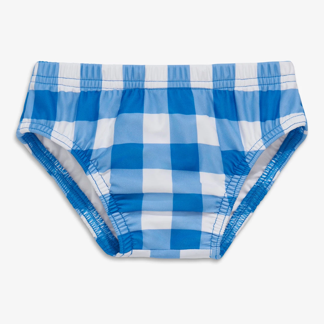 Primary.com Swim Diaper In Gingham 3 Primary.com Swim Diaper In Gingham