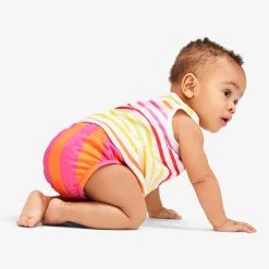 Primary.com Swim Diaper In Rugby Stripe