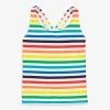 Primary.com Swim Top In Rainbow Stripe 1 Primary.com Swim Top In Rainbow Stripe