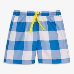 Primary.com Swim Trunk In Gingham