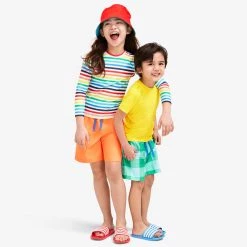 Primary.com Swim Trunk In Gingham