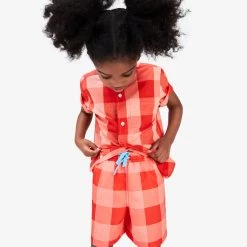 Primary.com Swim Trunk In Gingham