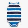 Primary.com $10 And Under Tank Babysuit In Watercolor Stripe 1 Primary.com $10 And Under Tank Babysuit In Watercolor Stripe