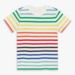 Primary.com Rainbow Stripe Tee $10 And Under